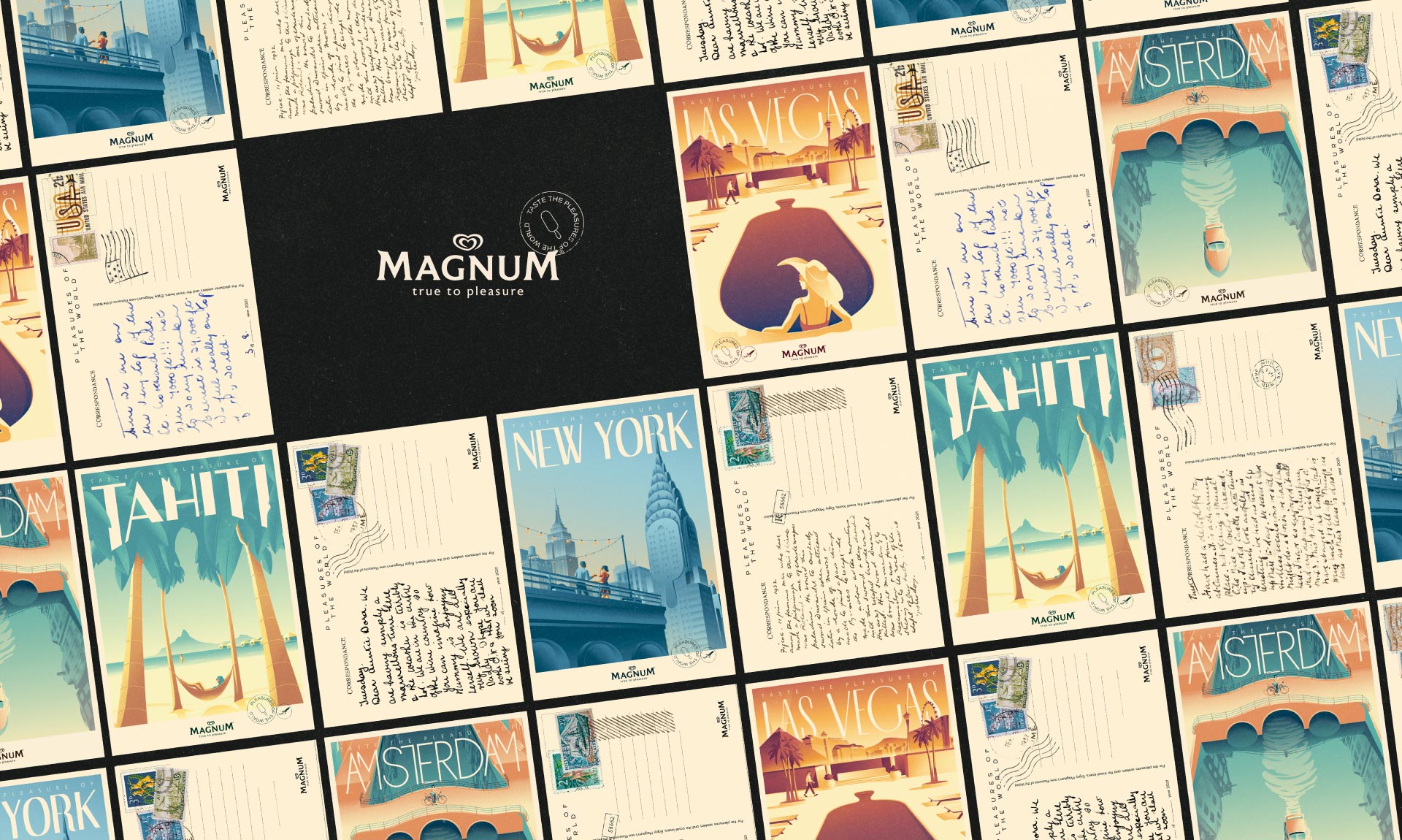 Magnum Destinations: Taste the Pleasures of the World header