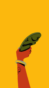 Flying Chancla Free Wallpaper 02