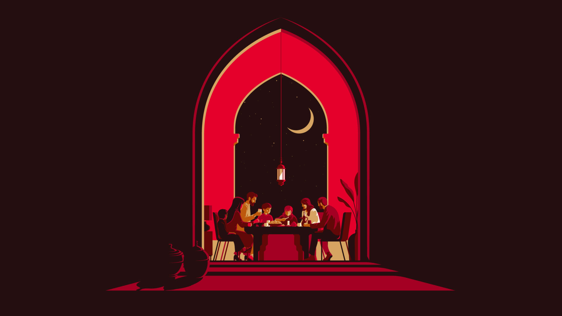 Gandour Brand Illustrations Ramadan