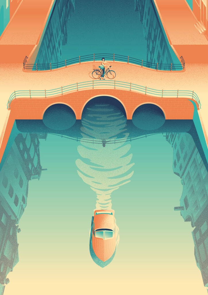 Magnum Destinations: Amsterdam Poster Vertical